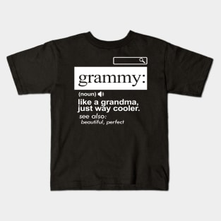 'Gramma Like A Grandma But Cool' Cute Gramma Perfect Kids T-Shirt